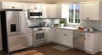 Kitchen cabinets with handles $3299