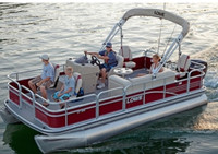 2014 Lowe Pontoon Fishing Boat