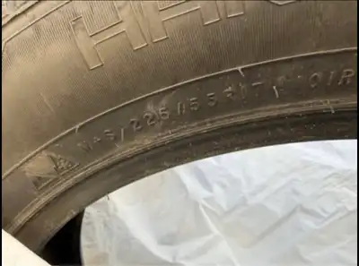 Pneus d'hiver Nokian Hakkapeliitta R5 — 17 po — 1 seul hiver d'usure Je vends un jeu de 4 pneus d'hi...