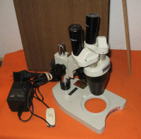MICROSCOPE With Case-Binocular Style Made in South Korea
