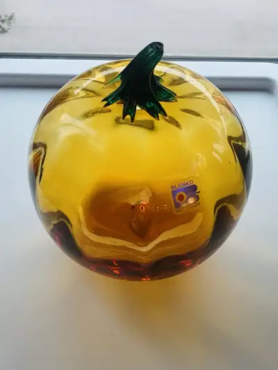 Collectible glass Pumpkin $20, View more