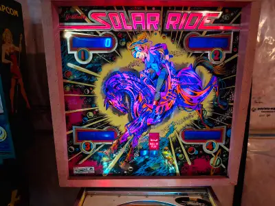 Very good overall condition. Playfield in good condition with minor wear, backglass has some slight...