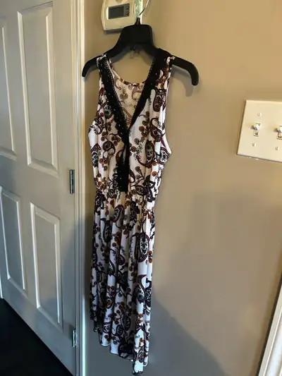 Various women’s dresses on sale, size large to XL, please inquire, in picture it’s jump suite.
