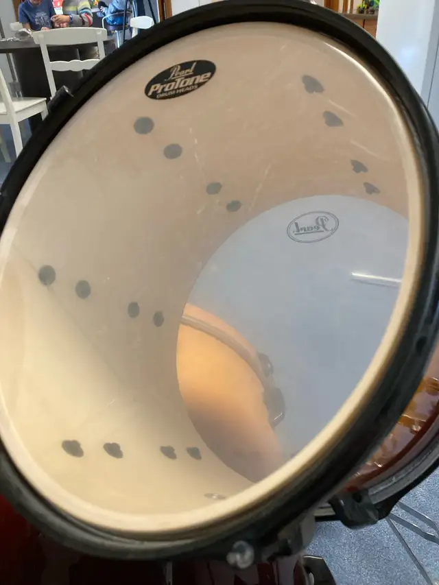 Pearl Export 5-Piece Drumset (Sunburst)  in Drums & Percussion in City of Toronto - Image 7