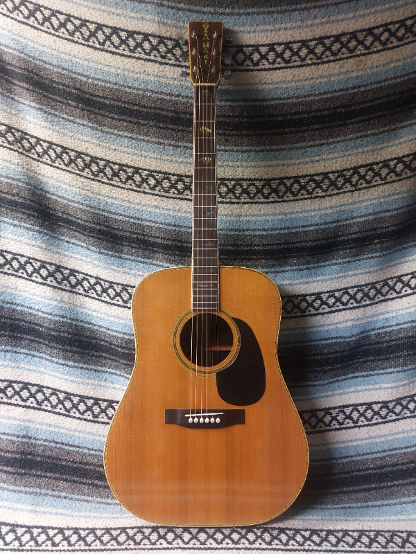 Yamaki 160 acoustic guitar Made in Japan in Guitars in Edmonton