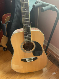 Denver 12-string acoustic guitar