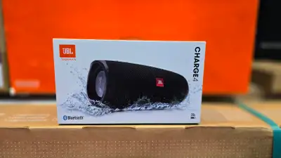 JBL Charge 4 30 Watts Portable Bluetooth Outdoor Party Speaker!, View more
