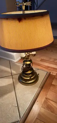 Old vintage lamp