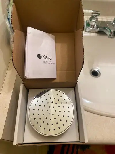 For sale - bathroom accessories as follows: Brand new in box shower head Used and in good condition...