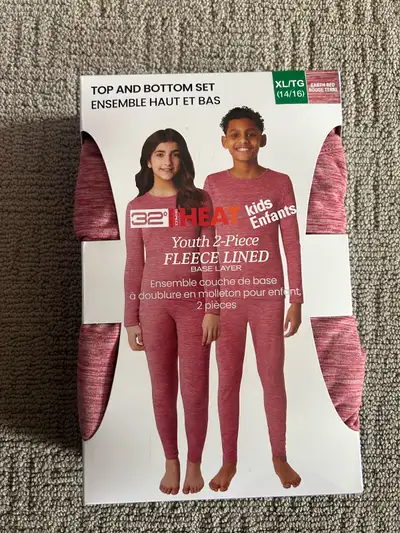Brand New 32 Degrees Heat Youth 2-Piece Base Layer Set, View more