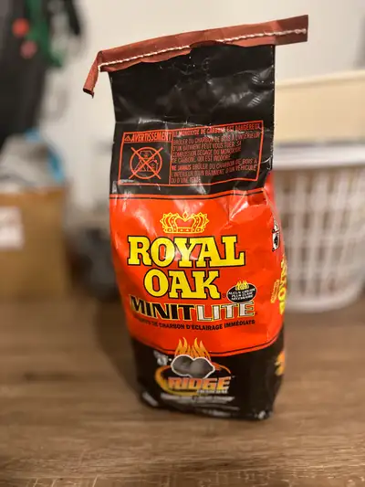 Ignite your grill with ease using this new bag of Royal Oak MinitLite charcoal briquettes, designed...