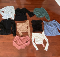 Womens tops size XS 10$ each