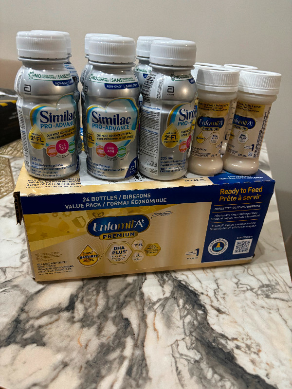 Enfamil Ready to Feed + Similac in Feeding & High Chairs in Guelph