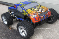 New  RC  Monster Truck TOP2 Brushless 3S LIPO  1/10 Scale 4WD