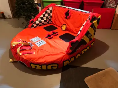 **LIKE NEW** Big Mable 1-2 Riders Water Tube, View more