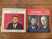 Original 1963 John Fitzgerald Kennedy Memorial Album Plus One