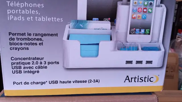 Desktop Organizer & Docking Stations with USB Ports62865712291202122