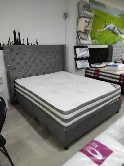 Matelas et Cadre de Lit Confort Premium – Livraison Gratuite & P, View more