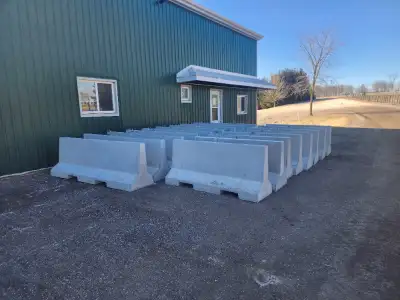 Concrete Jersey Barriers, View more