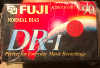 Fuji DR-I 90 Audio Cassette Tape Normal Bias Type I Factory Seal