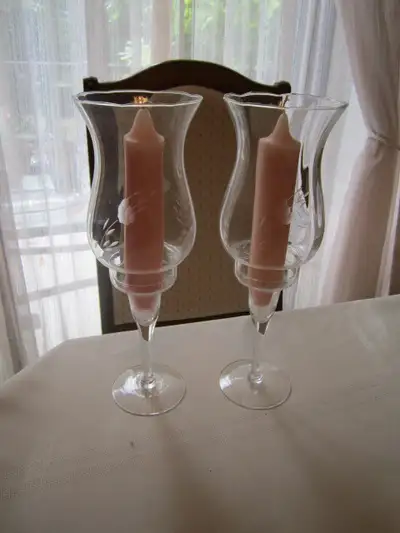 Beautiful candle holders - Set of two, View more
