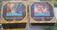 AD&D 2nEd Deck of Encounters set 1 and 2
