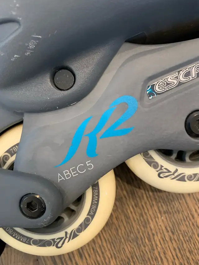 K2 Escape Woman’s Rollerblades - Size 8 in Skates & Blades in Ottawa - Image 4