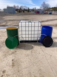 Ibc totes cleaned 1000L, and 1250L also steel drums, barrels 