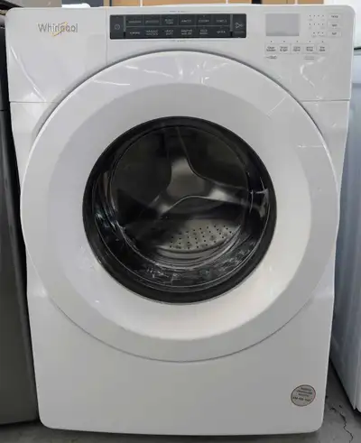 27" Whirlpool Front Load Washer – White – 1 Year Warranty, View more