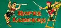 Antiquité 1954 Jeu de société Ropes & Ladders Parker Brothers