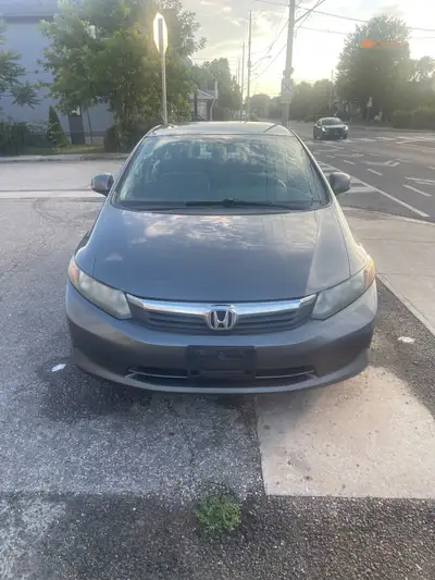 2012 Honda civic 4dr automatic, power windows, locks, mirrors, fully loaded to any options to list n...
