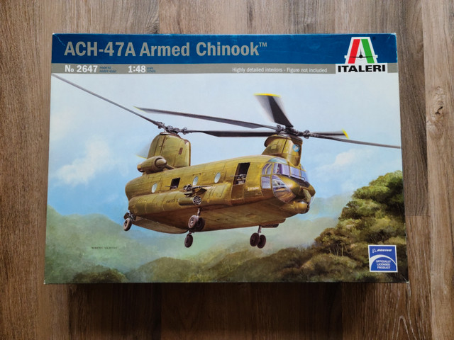 Italeri 1/48 ACH-47A ARMED CHINOOK in Hobbies & Crafts in Markham / York Region
