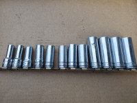 SK 12 Pc Metric Socket Set 3/8 Drive From 8 mm to 19 mm Complete