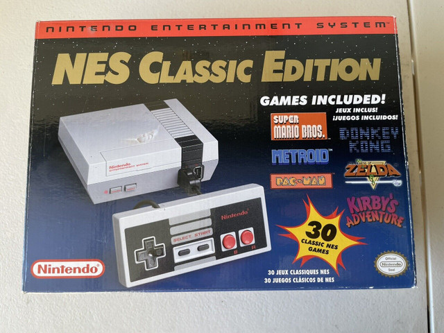 NES Classic Edition w/Box (+extra games installed) in Older Generation in Oshawa / Durham Region