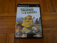 SHREK THE THIRD PS2 (PLAYSTATION 2) 2007 COMPLETE WITH MANUAL