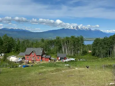 5 sunny acres with gorgeous 4 bedroom, 2 bathroom house. Animal outbuildings and partially fenced fo...