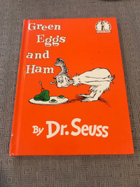 Dr Seuss book - Green Eggs and Ham 