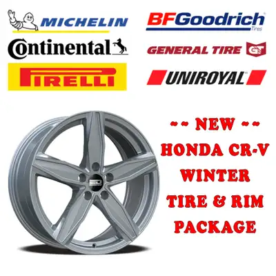 BRAND NEW rims, brand new tires for your 2017+ Honda CRV Aluminum wheels are 17" x 7.5" 5x114.3 +40...