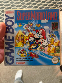 Super Mario land game boy original complete