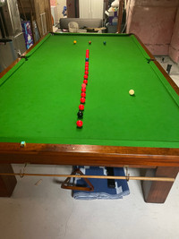 Snooker table 6x12
