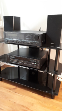 SONY  5 DISC CD PLAYER  AND OPTIMUS RECEIVER ..