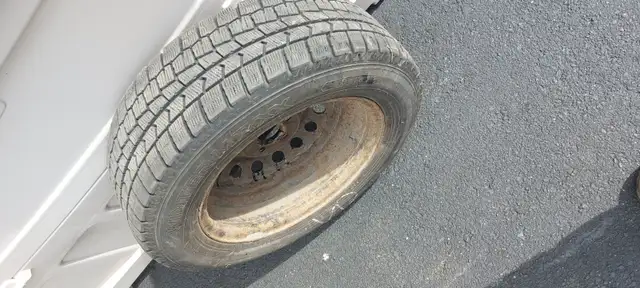 4 jantes ( rims ) avec pneus Dunlop 195/65R15 cote 91T in Tires & Rims in Drummondville - Image 7