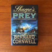 First Edition - Sharpe's Prey - Bernard Cornwell -  HC DJ Book