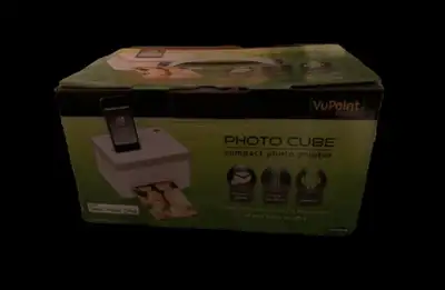 Photo cube compact photo printer Price is negotiable Give me an offer Used only a few times