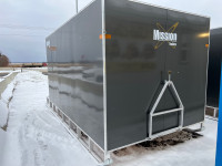 New Mission 8x14 Aluminum Ice fishing shack