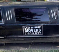 Last minute movers moving & hauling