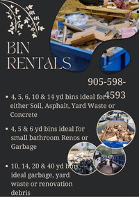 Bin Rental Services Now Available in Durham Region and GTA