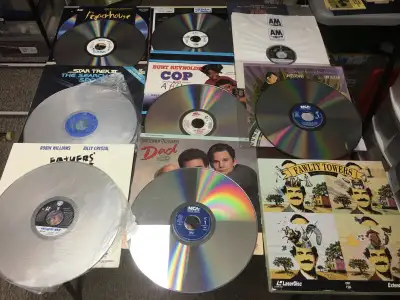 Vintage Laser Disc Movies & Glenn Miller-3 FOR $20, View more