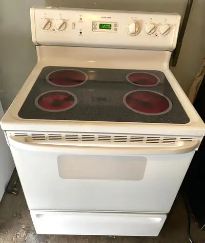 Moffat stove works perfect 30 day warranty can deliver, View more