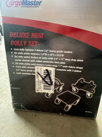 Deluxe Mini Dolly Set, View more